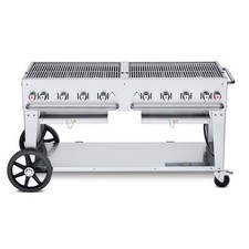 Crown Verity CVMCB60NG Mobile 60 in Natural Gas Charbroiler
