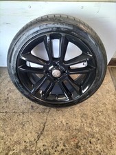 VAUXHALL CORSA D 17” ALLOY WHEEL AND TYRE BLACK  215/45/ZR17 (REF2)