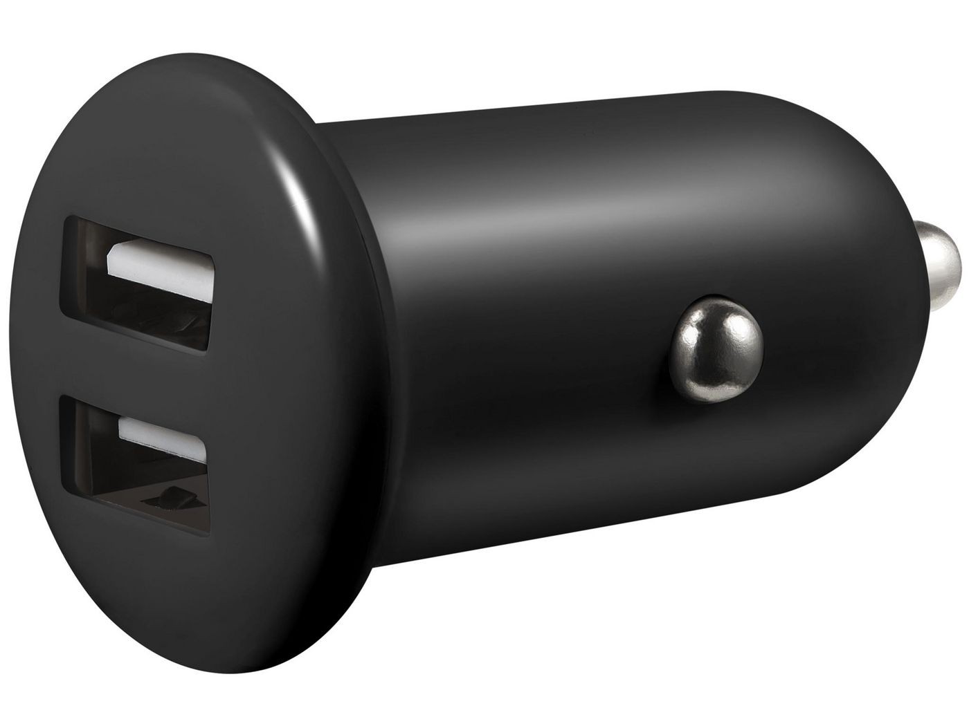 Sandberg 340-40 Car Charger 2USB 1A+2.1A SAVER SAVER, Auto, DC, 5 V, Black ~E~