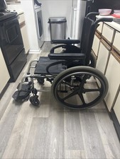 Quickie 2 folding wheelchair X-Core wheels 21  Long 16  Wide  Seat