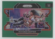 2022 Panini Prizm WWE Green Prizm Kayden Carter #95 1jt7