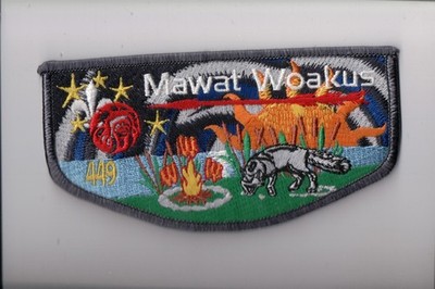 Lodge 449 Mawar Woakus OA flap (C)