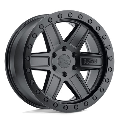 Black Rhino Wheels ATTICA 18x9.5 5x5.5 0mm Matte Black/Black 1895ATA005140M78