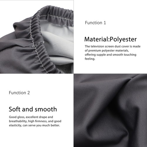 Dust Cover Cloth Protective Tv Screen for Television Travel Elastic - 第 4/11 張圖片