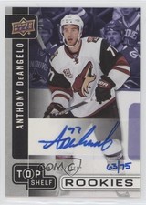 2017 National Convention Top Shelf Rookies 63/75 Anthony DeAngelo Auto 0ll