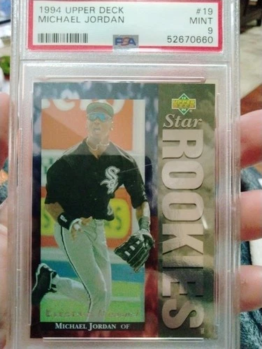 1994 Upper Deck #19 Michael Jordan ROOKIE RC ELECTRIC DIAMOND PSA 9 Graded Card