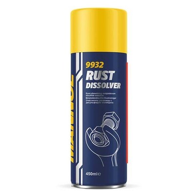 MANNOL Rust Dissolver Rostlöser Spray Rostentferner 450 ml Rost Entferner