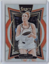 2025 Panini Select WNBA #71 Marina Mabrey Silver Prizms