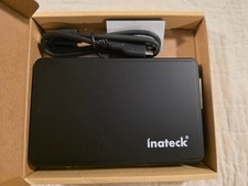 Hard Drive External Case Inateck FE2004 w/ HGST 1 TB HD Open Box