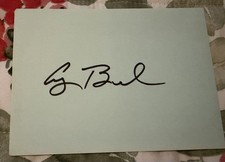 George W. Bush Signed Scorecard The Country Club Brookline MA PSA/DNA 