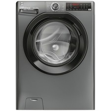 Hoover H3WPS4106TAMBR80 10kg 1400 Spin Washing Machine - Graphite (Grade B)