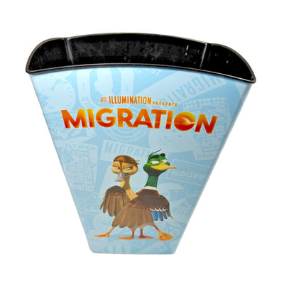 Migration by Illumination Movie Theater Promotional Large Plastic Popcorn Bucket