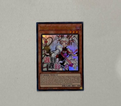 YuGiOh! Maliss P White Rabbit RA05-EN136 STAMPED ART RARITY 5