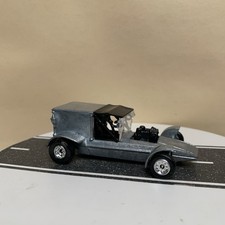 Johnny Lightning Fright'ning Lightnings First Shot Surf Hearse Zamac Gray NM