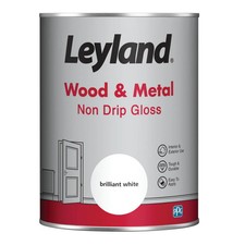 Leyland Retail Non-Drip Gloss Paint 1.25L – Brilliant White