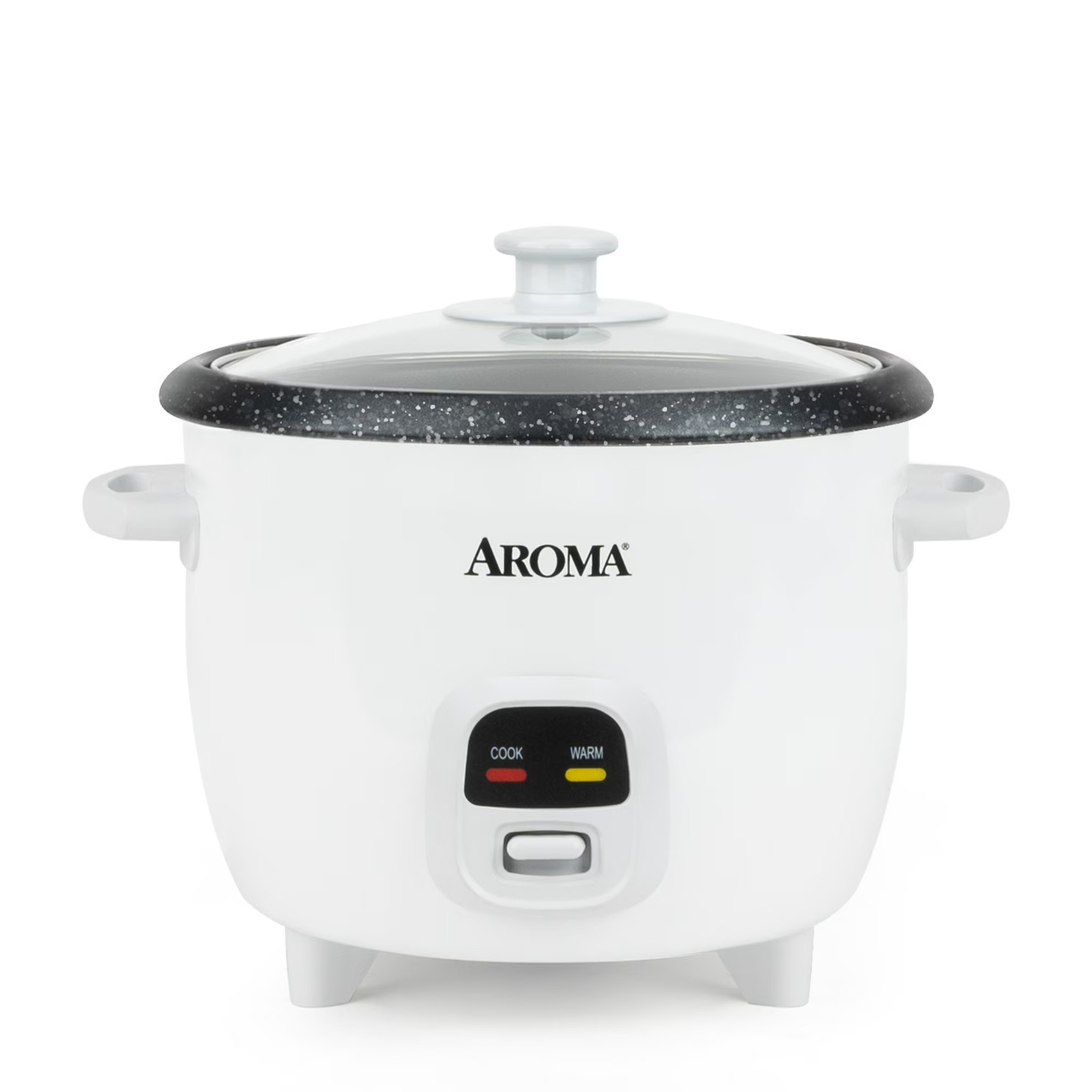 Aroma 6-Cup Rice & Grain Cooker, 8X Bonded Granite Coating, 