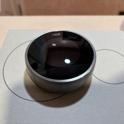 Nest 2nd Generation Learning Silver Programmable Thermostat