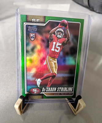 2025 Bowman University Chrome Football De'zhaun Stribling Trading Card #182