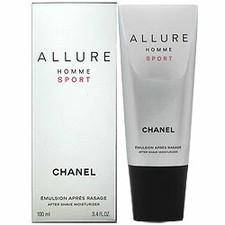 Chanel Allure Homme Sports Aftershave Emulsion 100ml Men New Fast Ship