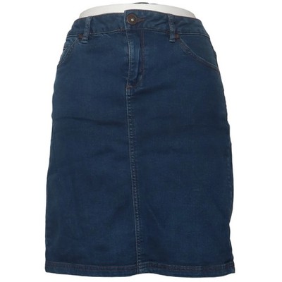 Street One, Jeansrock, Größe: 42, Blau, Baumwolle/Elasthan, Einfarbig #nxP