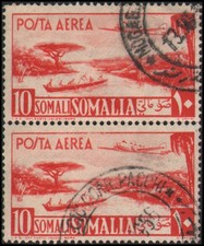 Somalia #C27 Used pair