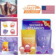 Shower Steamers Gift Set 12 Count Relaxing Scents for Home Spa Experience