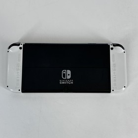 Nintendo Switch OLED Original Handheld Console Black 64GB w/ Charger/Dock - Good