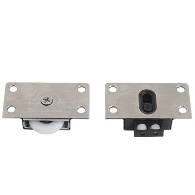 Stainless Steel Sliding Door Wheel Cupboard Pulley Hanging Wardrobe Furniture