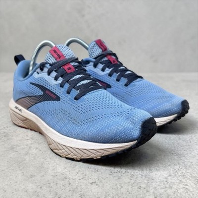 Brooks Revel 6 Running Shoes Womens 7.5 Blue Pink Neutral Sneakers 1203861B474