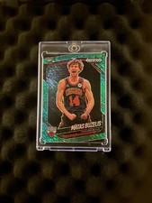 2024-25 Panini Prizm Black Matas Buzelis #41 RC Rookie Green Shimmer /7
