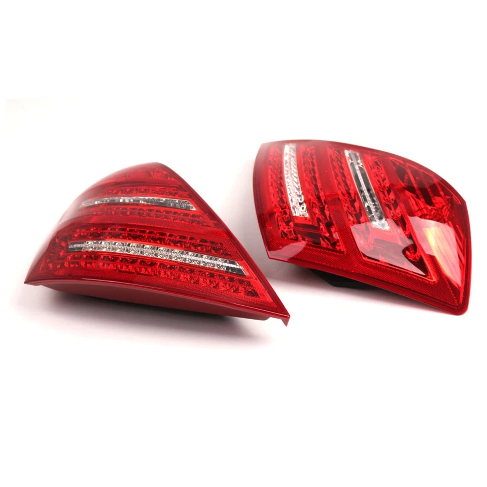 For 2007- 2009 Mercedes Benz W221 S Class S450 S600 S550 LED Tail Lights Lamps - Image 4 of 4