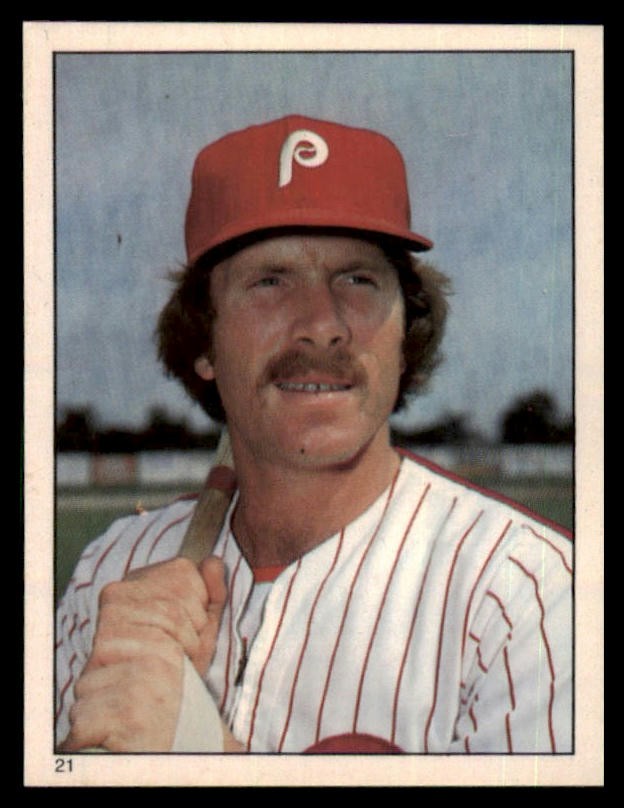 Mike Schmidt #21 Baseball Cards 1981 Topps Stickers trading card — raw and PSA graded price guide