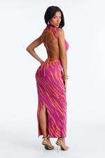 Alisha Strappy Backless Maxi Dress-Fashion Nova|40675