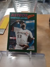 Cristian Javier 2026 Topps Heritage Green Border #330