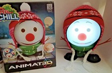 12 In. Mr. Chill Animated Talking Singing Snowman Holidays Christmas Decoration