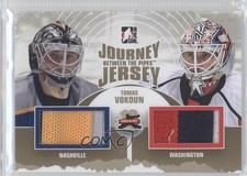 2011-12 ITG Between the Pipes Journey Jersey Gold /10 Tomas Vokoun #JJ-09 2u9