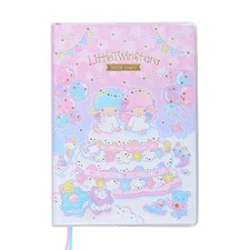 2026 Schedule Book Agenda Planner Sanrio Little Twin Stars B6 Block Diary Weekly