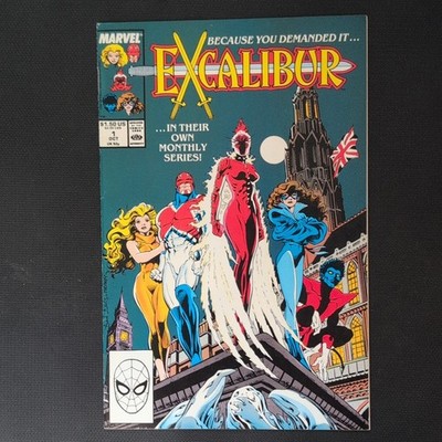 Marvel Comics Excalibur #1 1988 Single Issue Color Claremont Alan Davis