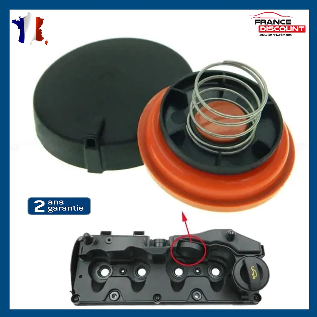 Cache Soupape / Bouchon De Vidange à Gauche Pour Audi A3 A4 A6 1.9/2.0 TDI - Neuf