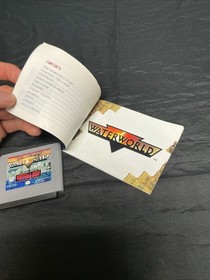 Waterworld (Nintendo Virtual Boy, 1995) Cartridge and Manual Instruction Booklet