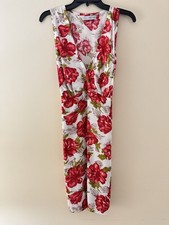 NWOT Faithfull The Brand Acacia Red Floral Mini Dress Size XXL/12