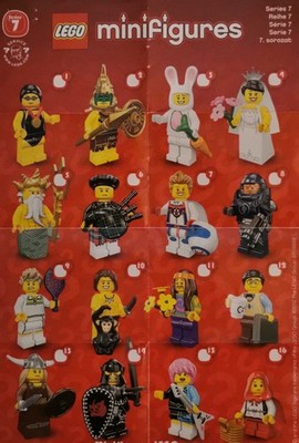 LEGO Sammel Figuren Serie 7 NEU / Collectible Minifigures Series 7 NEW
