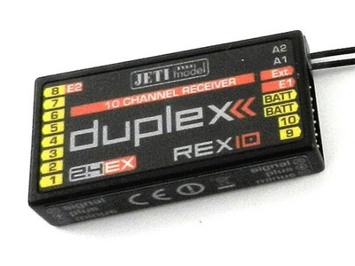 Jeti Duplex EX Empfänger Rex 10 2.4 GHz Receiver Telemetrie NEU&OVP
