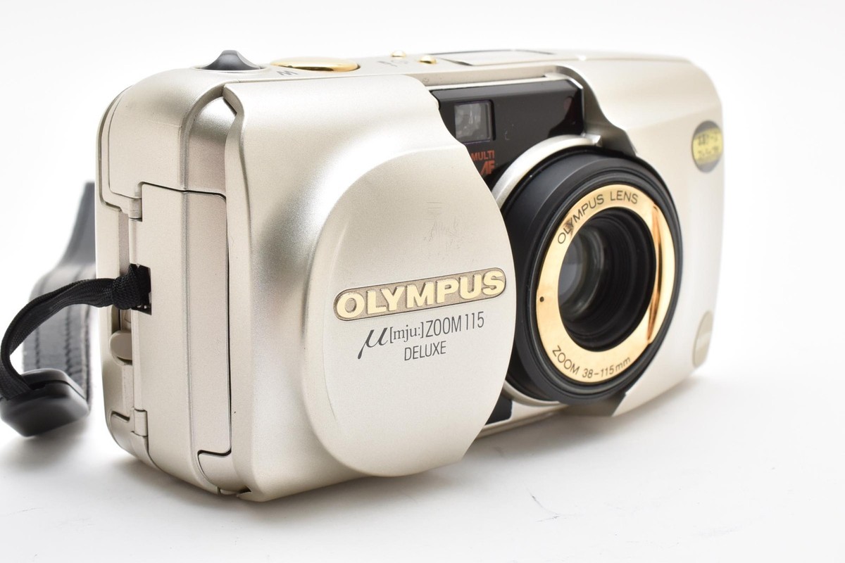 OLYMPUS μ [mju:] ZOOM 115 DELUXE Near Mint] OLYMPUS μ [mju:] ZOOM 115 DELUXE Compact Film