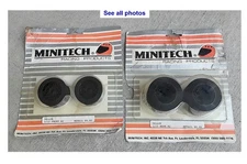 2-pairs Vintage RC Pan Car 1/12 MiniTech F/R Tires Wheels TRC Bolink Associated