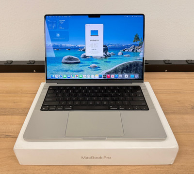 Apple MacBook Pro 2021 14in M1 Pro 8 CPU 16 GPU 16GB RAM 512GB SSD Silver