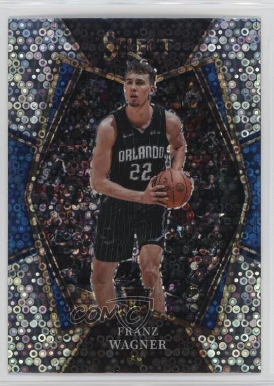 2021-22 Panini Select Premier Level Disco Prizm Franz Wagner #120 Rookie RC 0m89