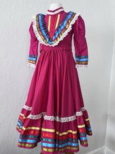 Youth Pink Ballet Folklorico Dress