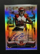 2013 Topps Chrome - A.J. Green #213 Refractor Autograph