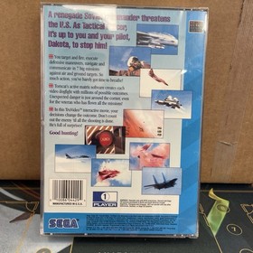 Tomcat Alley (Sega CD, 1994) CIB Complete w Manual & Foam - Tested & Working
